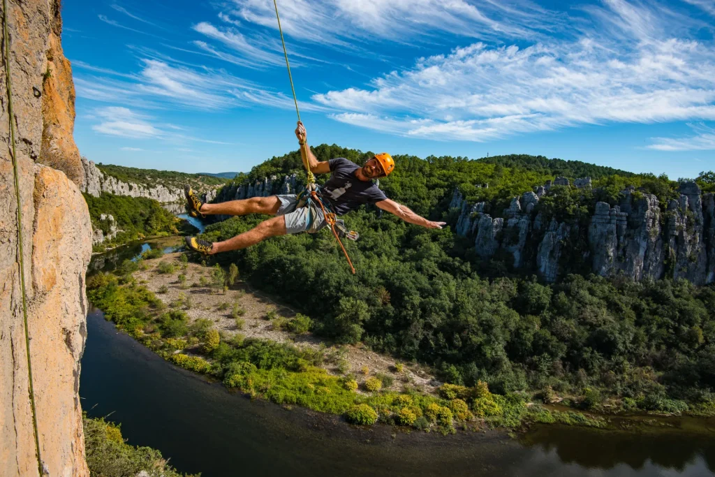 Dans les airs