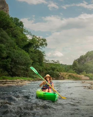 Canoë sur l’Ardèche