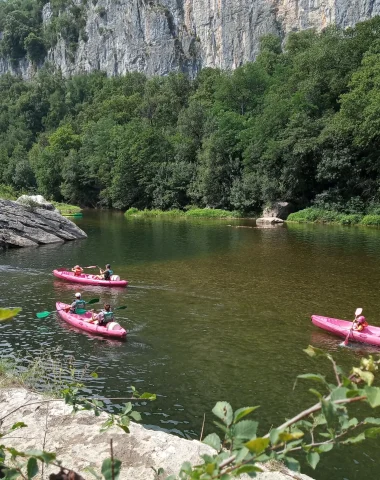 Canoë en toute liberté sur le Chassezac