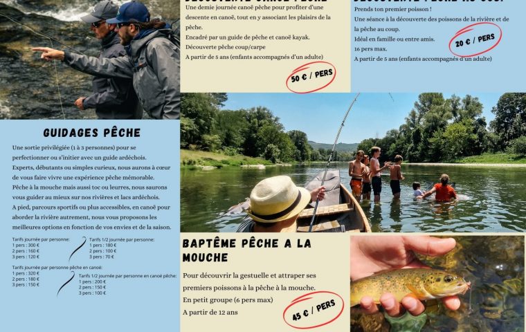 Ardèche Pêche Aventure_Rosières