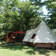 Camping La Châtaigneraie – Le Tipi