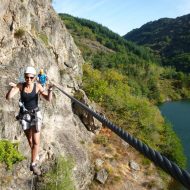 Via Ferrata – Le Lac de Villefort avec le BMAM