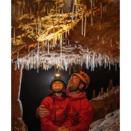 Spéléologie à la Grotte Saint-Marcel