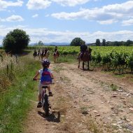 Balade à vélo en famille – Base Ardèche Vélo