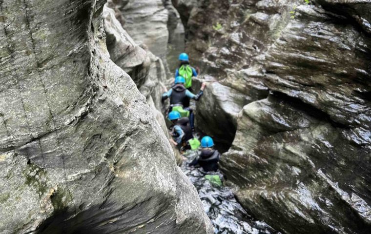 Descente du canyon du Roujanel