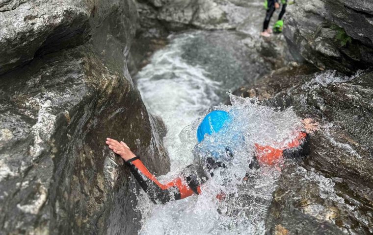 Descente du canyon du Roujanel