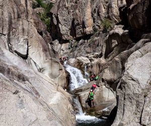 Descente Sportif du Canyon du Chassezac Integral en Ardèche