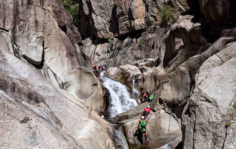 Descente Sportif du Canyon du Chassezac Integral en Ardèche