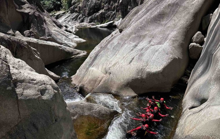 Descente Sportif du Canyon du Chassezac Integral en Ardèche