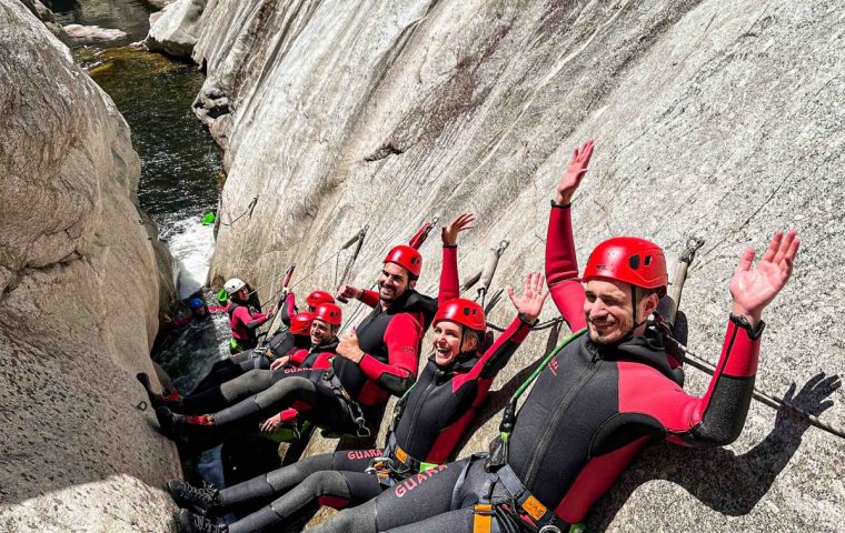 Descente Sportif du Canyon du Chassezac Integral en Ardèche