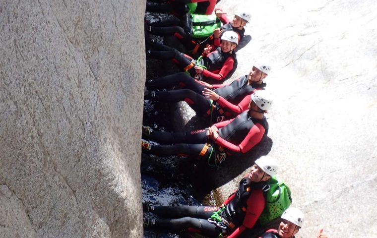 Descente Sportif du Canyon du Chassezac Integral en Ardèche