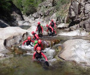 Descente du Canyon Rolling Stone en Ardèche