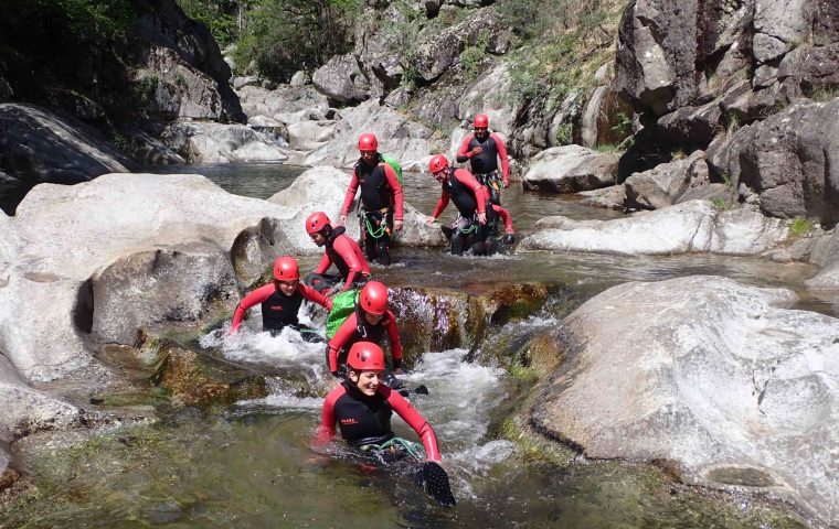 Descente du Canyon Rolling Stone en Ardèche