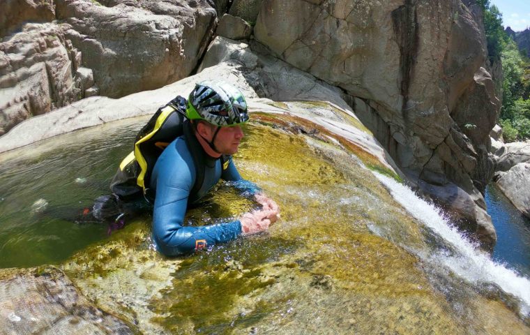 Canyoning du rolling Stone