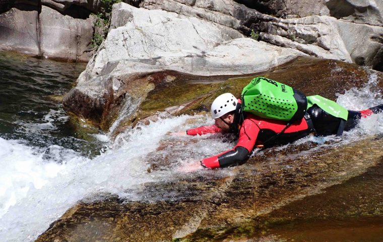 Canyoning en Ardèche, La Garde