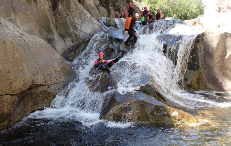 Canyoning en Ardèche, La Garde