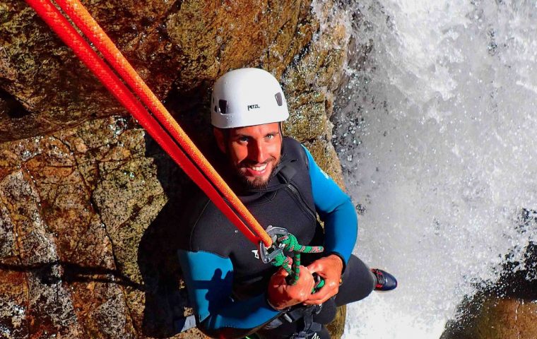 Canyoning en Ardèche, La Garde