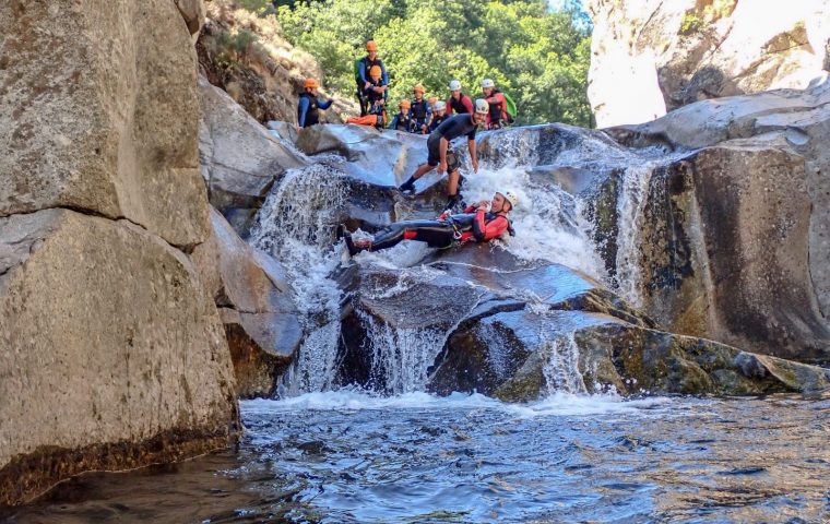 Canyoning en Ardèche, La Garde