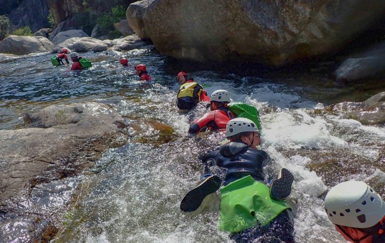 Canyoning en Ardèche, La Garde