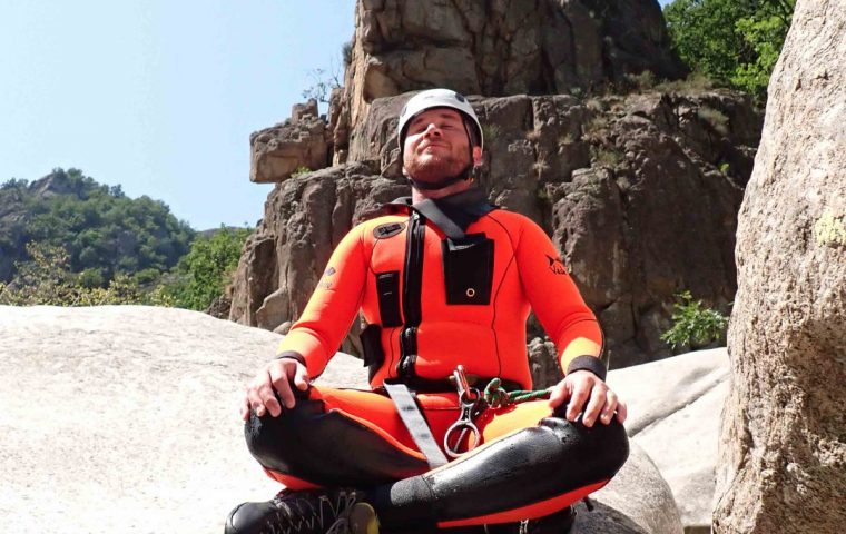 Canyoning en Ardèche, La Garde