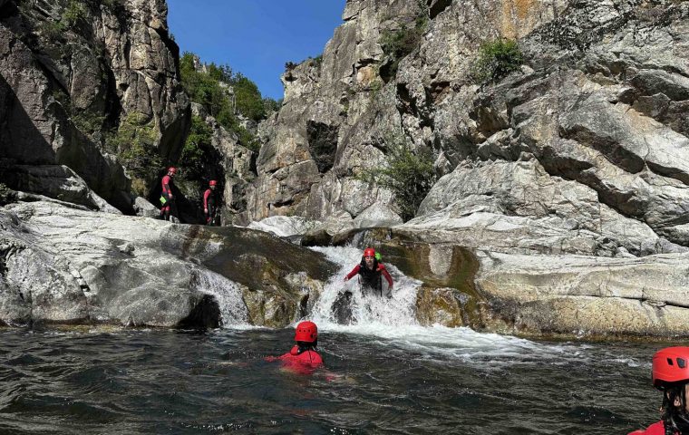 Canyoning en Ardèche, La Garde