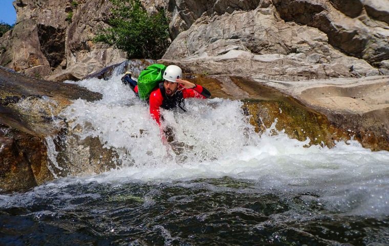 Canyoning en Ardèche, La Garde