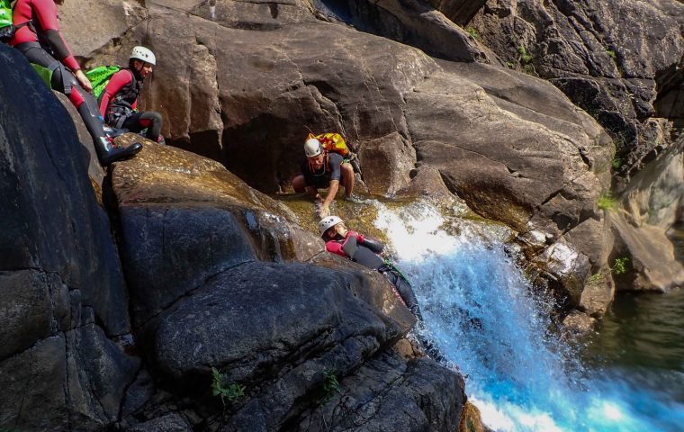 Canyoning en Ardèche, La Garde