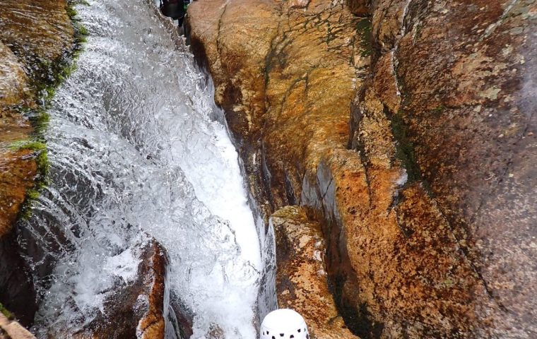 Riviere sauvage, avec Sauts parfait pour une session canyoning