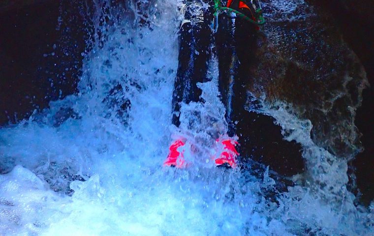 Riviere sauvage, avec Sauts parfait pour une session canyoning