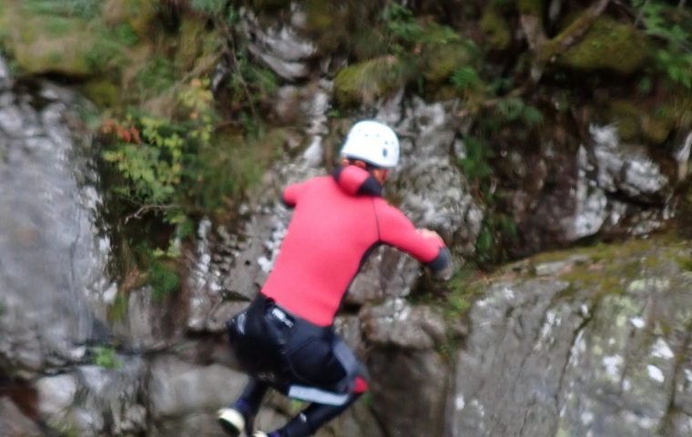 Riviere sauvage, avec Sauts parfait pour une session canyoning