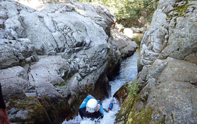 Les plus beau toboggans de canyoning de l’Ardèche