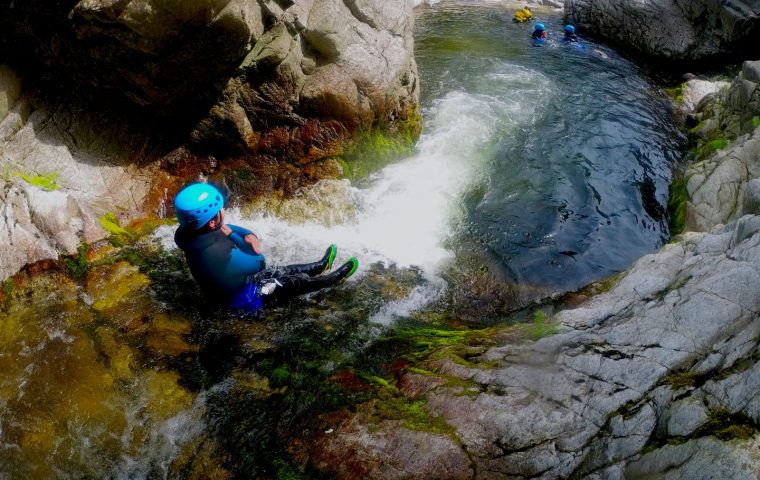 Les plus beau toboggans de canyoning de l’Ardèche