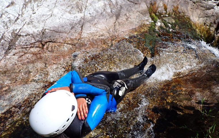 Les plus beau toboggans de canyoning de l’Ardèche