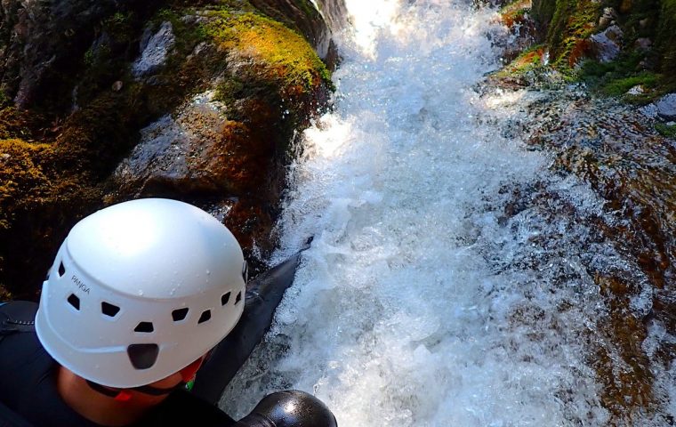 Les plus beau toboggans de canyoning de l’Ardèche