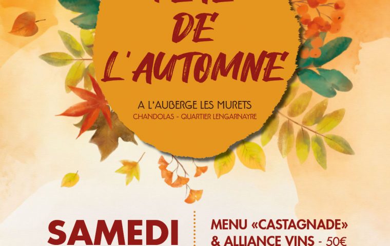 Affiche Fête de l’automne