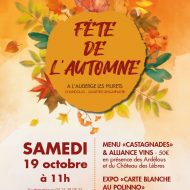 Menu & alliance vin – Fête de l’automne aux Murets