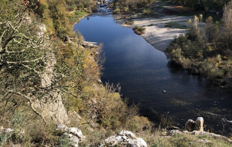 rivière chassezac casteljeau