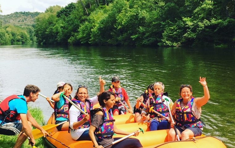 Visite guidée  en raft