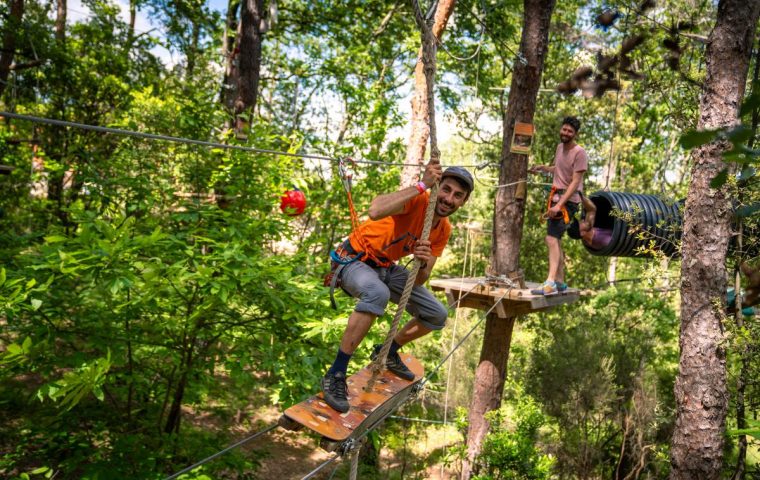 activité adulte accrobranche Ardèche et Gard