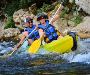 32 km canoe ardèche