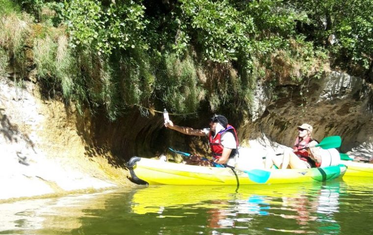 bivouac gorges de l’Ardèche immersion