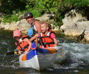 descente accompagnée ardèche à partir de 4 ans