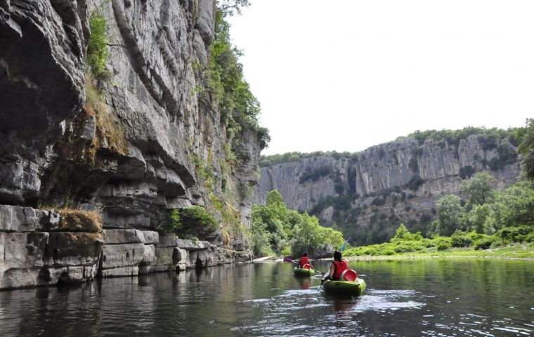 Location canoë Chassezac