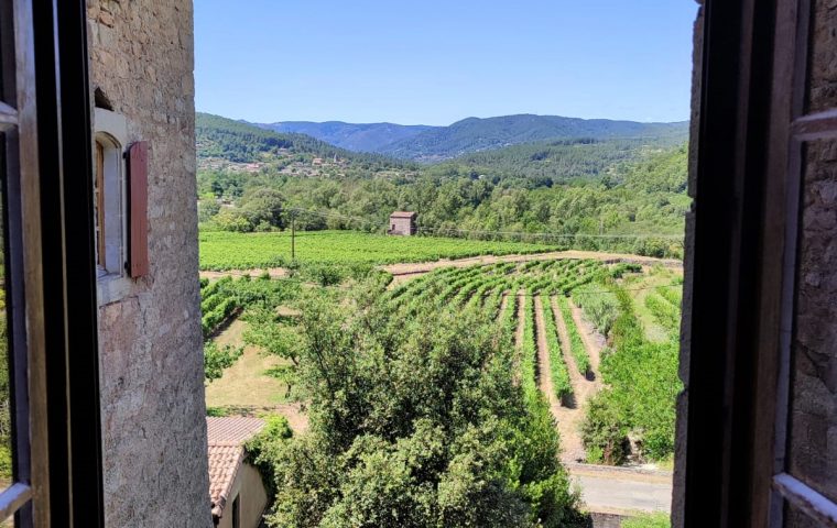 La vue depuis la chambre parentale