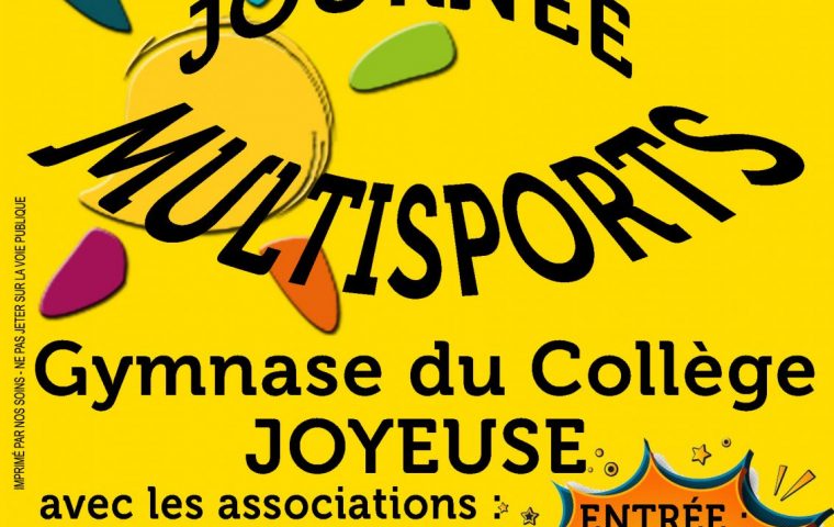 Journée Multisports – Téléthon_Joyeuse