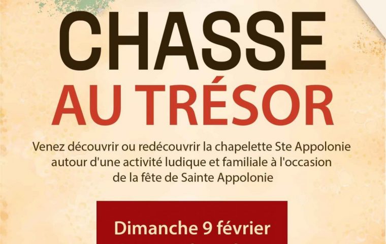 Chasse au trésor – Chapelle Sainte Appolonie_Les Assions