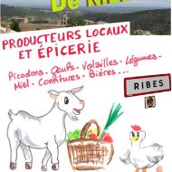 Marché des producteurs locaux de Ribes